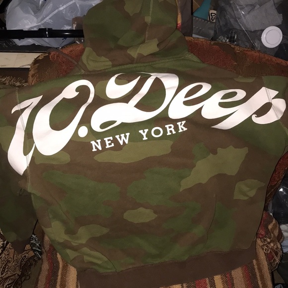 10 deep vintage camo sweater / hoodie - Picture 8 of 9